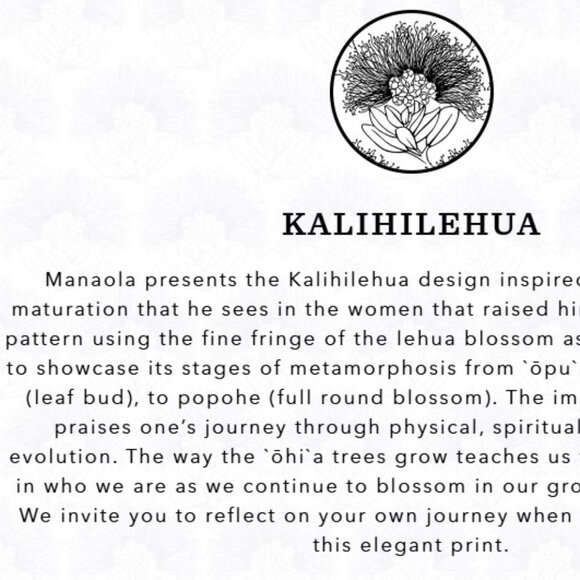 MANAOLA Ohia Lehua Tote Kinolau Lavender - Picture 13 of 14